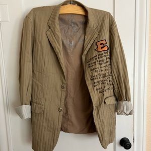 Frankie Max Unstructured Blazer XL